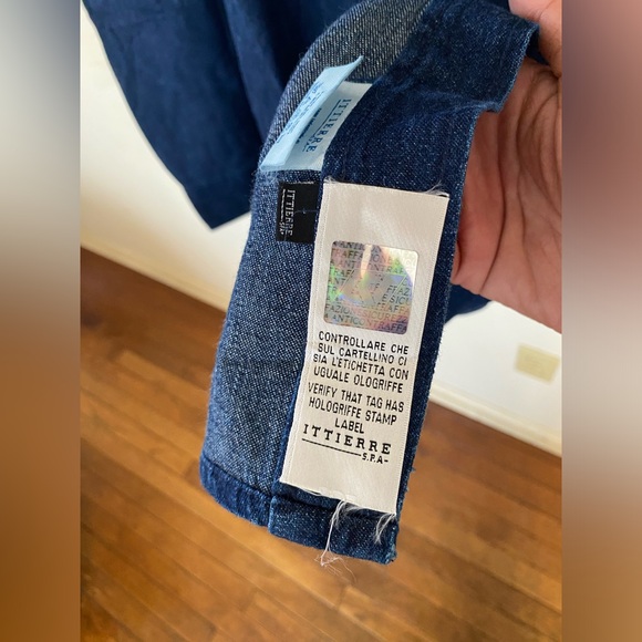 Vintage Versace Denim Shirt Jacket - Picture 8 of 9